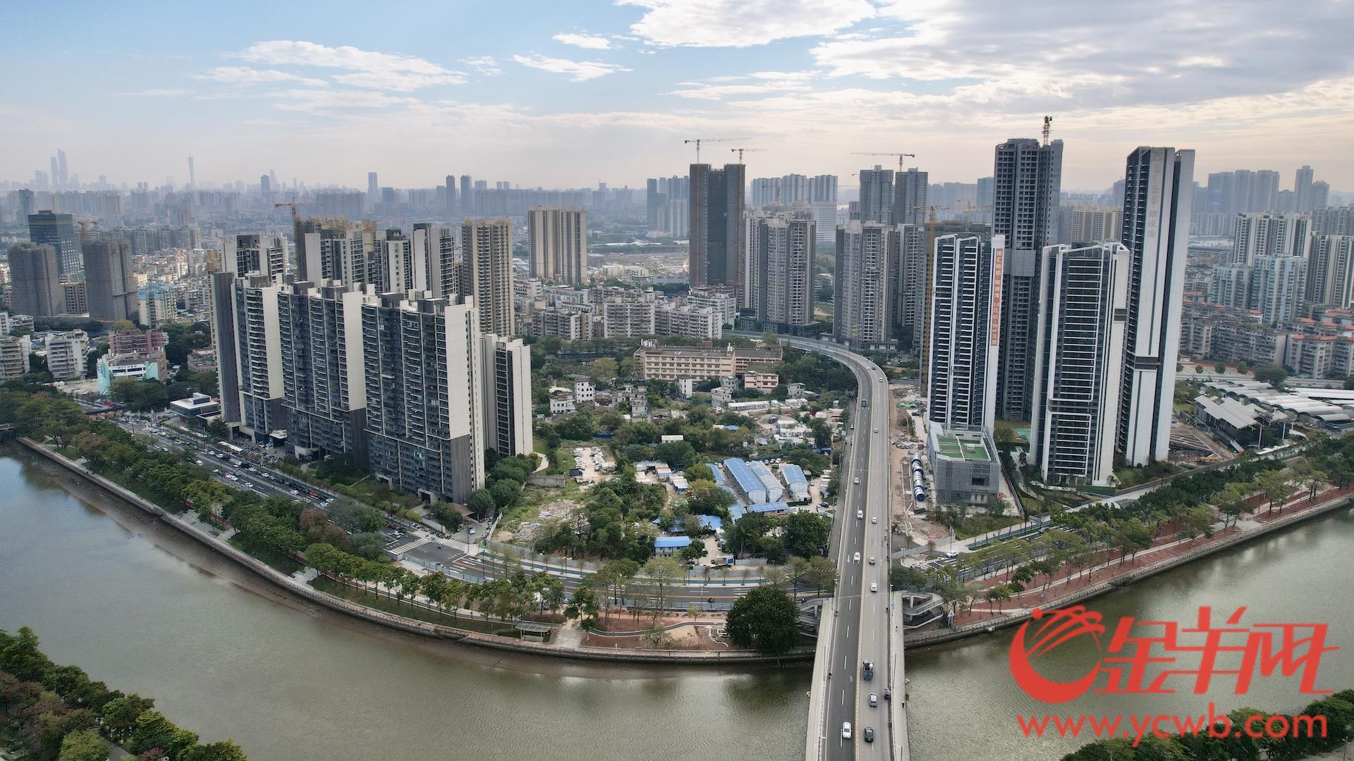 视频+图集｜打通4条断头路！广州荔湾花地河东侧道路（浣花西路
