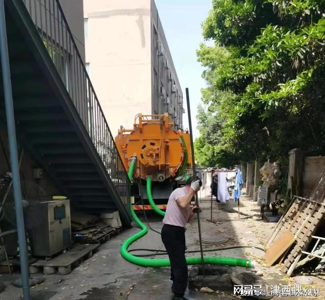 天津北辰区下水管道疏通化粪池吸粪隔油池清洗污水池清理(图4)