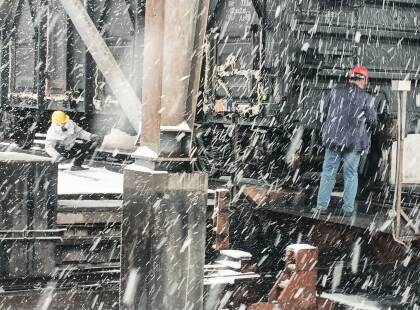 全省能源行业应对强降雪 保障民生和生产稳定